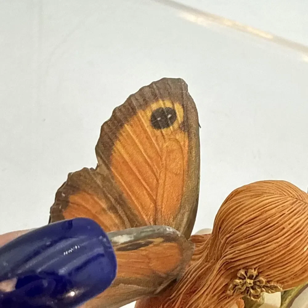 Butterflies Fairies Inspirational Figurines Let Your Love Shine & Gentle Slumber